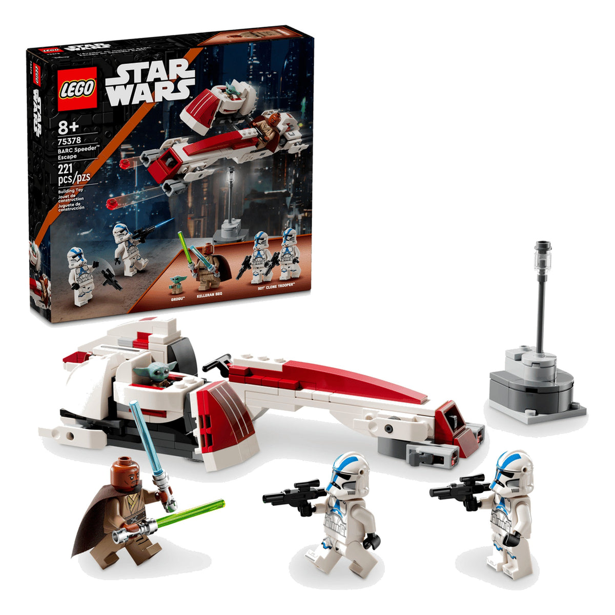 LEGO Star Wars 75378 – Évasion en speeder BARC