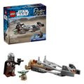 LEGO® Star Wars 75436 - Der Mandalorianer und Grogu auf ihrem Speeder Bike