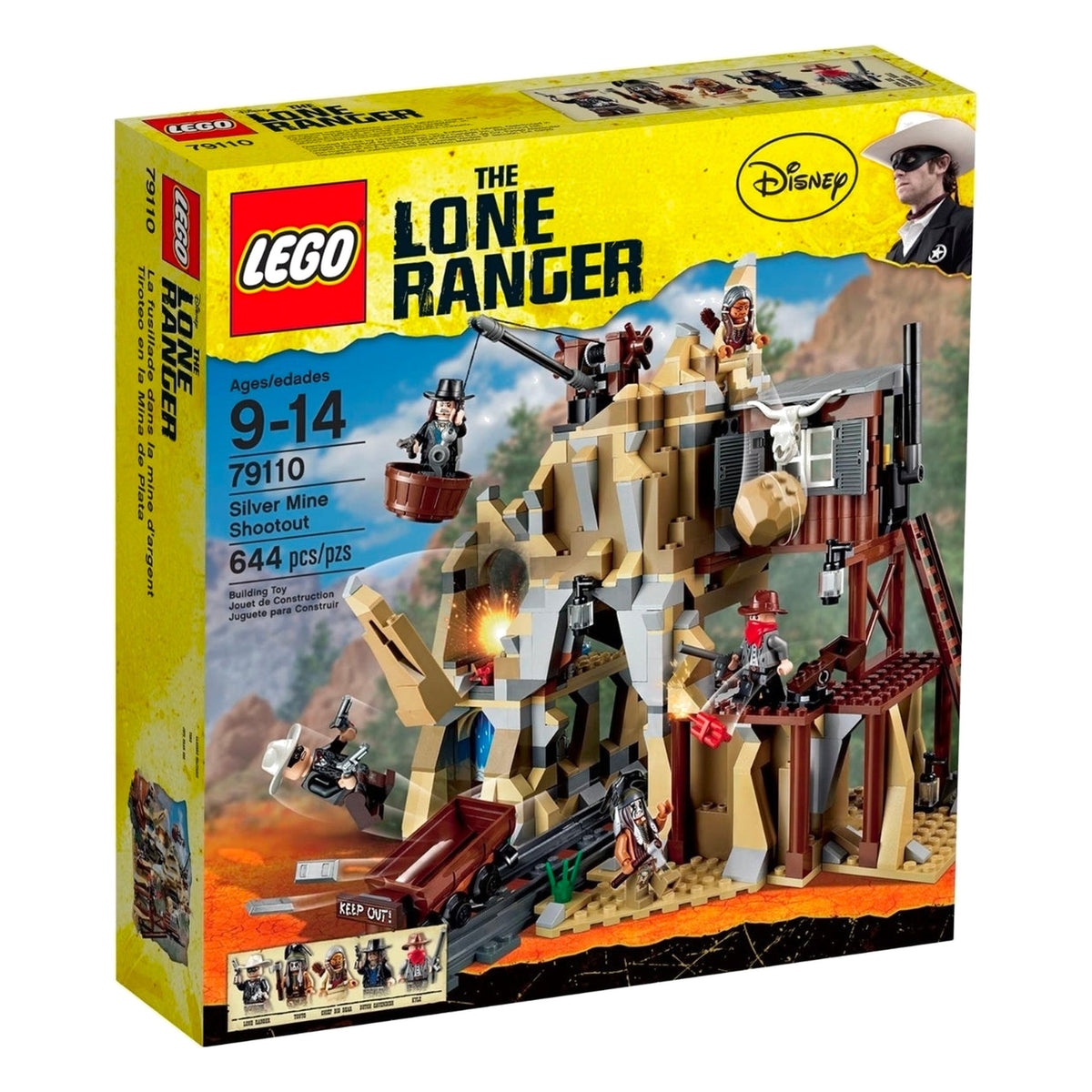 LEGO® The Lone Ranger 79110 - Silver Mine Shootout