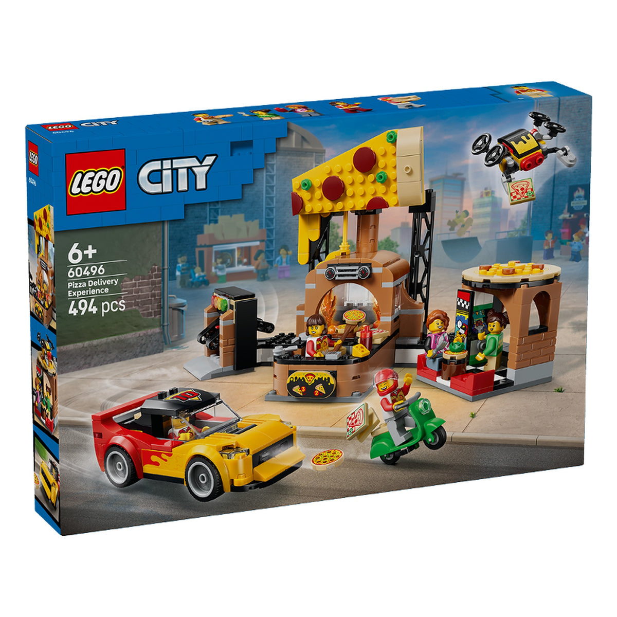 LEGO® Town 60496 - Pizza Delivery Experience