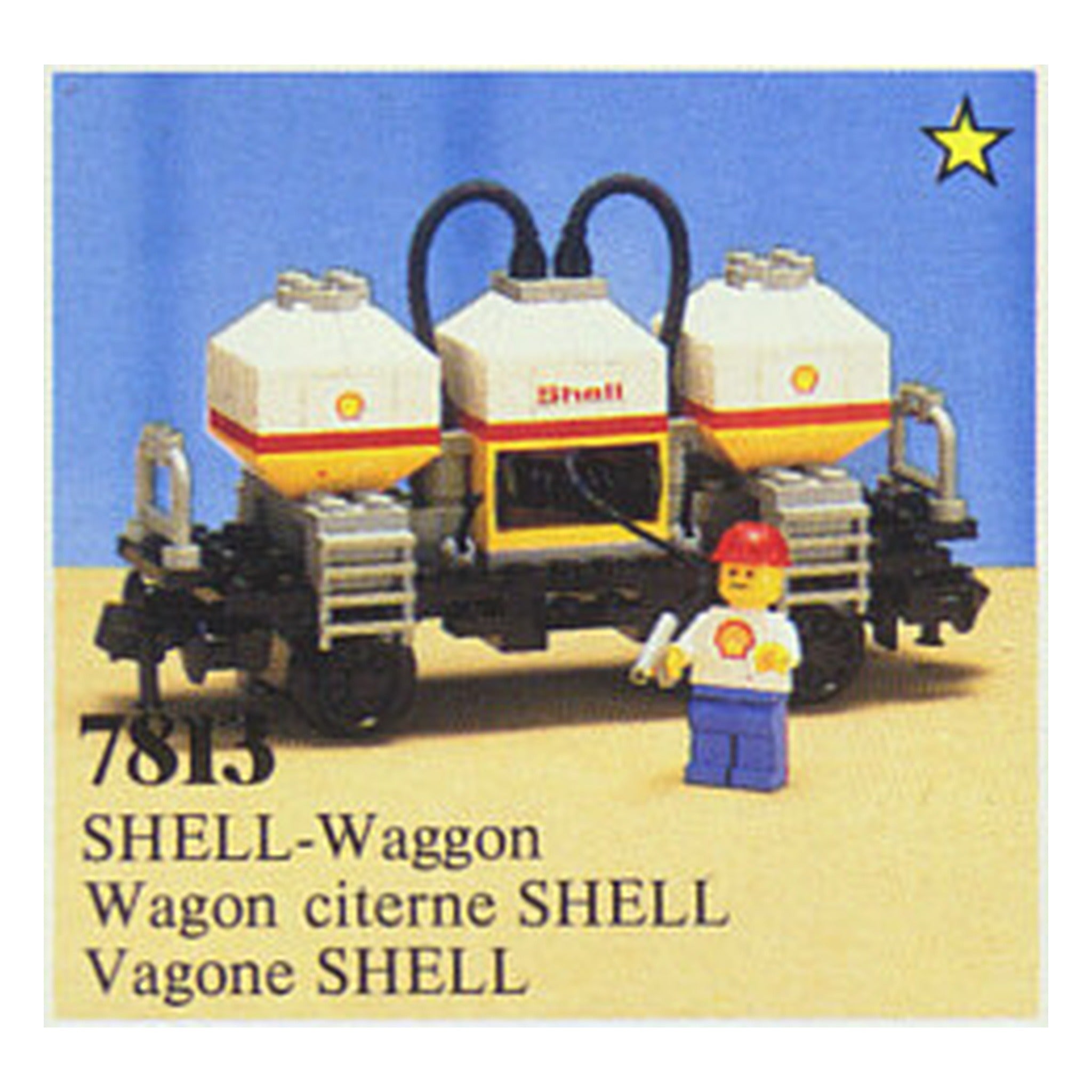 LEGO® Train 7813 - Shell Tanker Wagon – Occasion