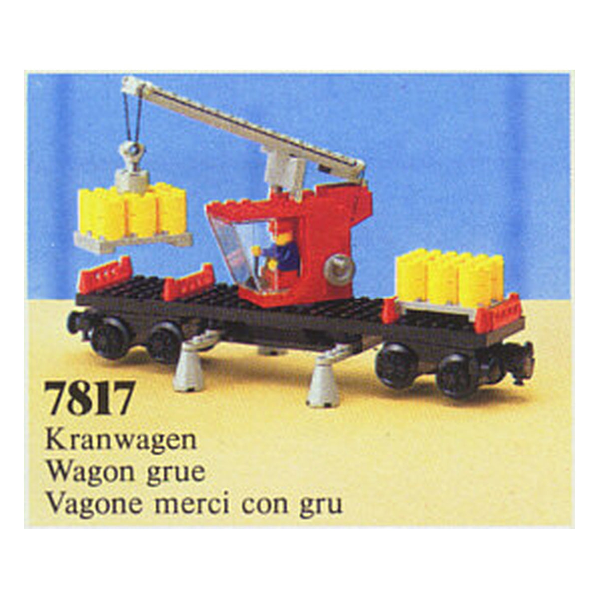 LEGO® Train 7817 - Crane Wagon – Occasion