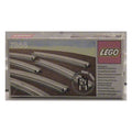 LEGO® Train 7855 - 8 gebogene elektrische Schienen Grau 12V