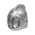 LEGO® Minifigure, Headgear Helmet Castle Closed with Fixed Face Grille x167 metallic-silber