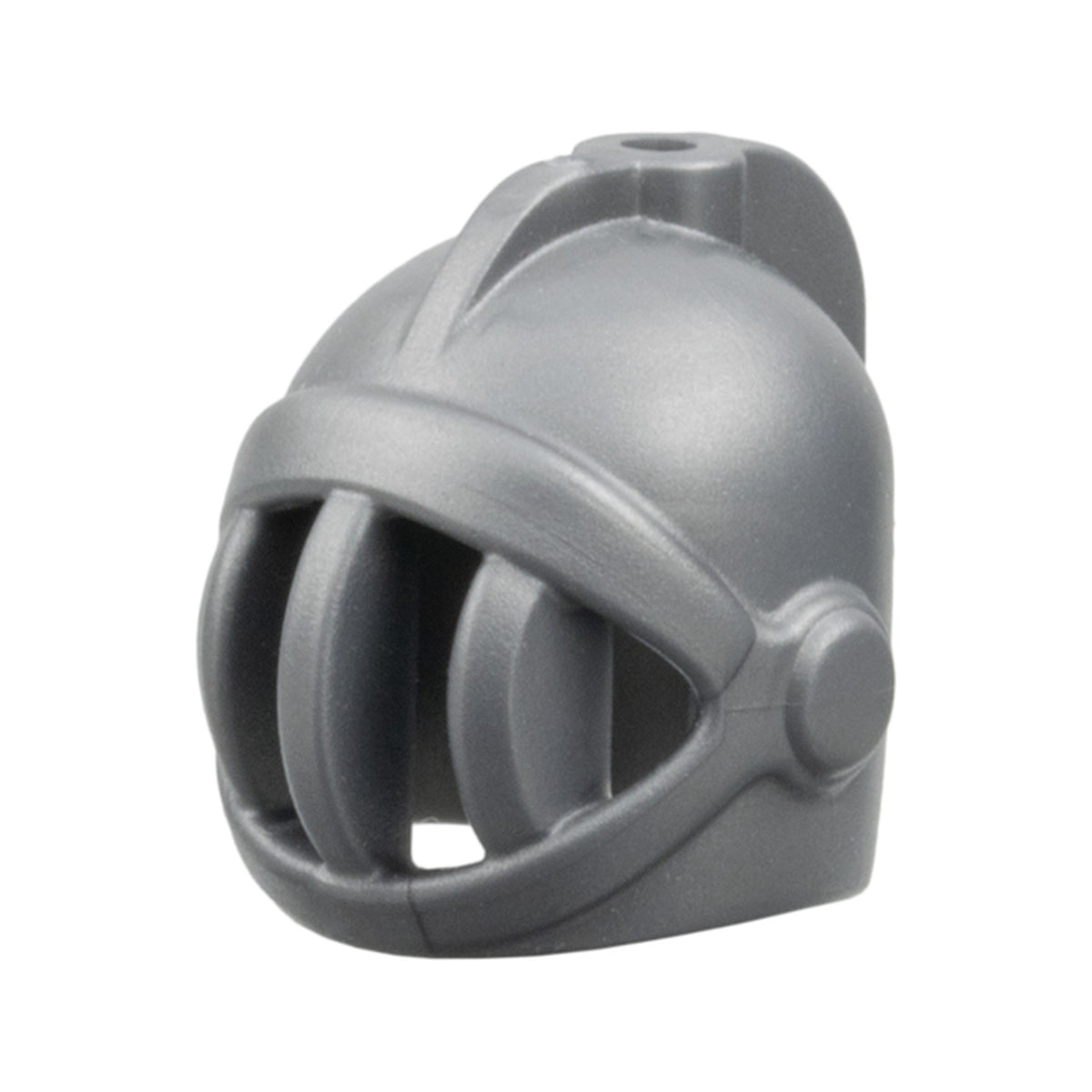 LEGO® Minifigure, Headgear Helmet Castle Closed with Fixed Face Grille x167 silber