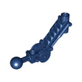 LEGO® Bionicle Ball Joint 5 x 7 Arm with Dual Axle Hole at 90 degrees x240 dunkelblau