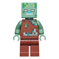 LEGO® Minifigur Drowned Zombie min088 – Gebr.