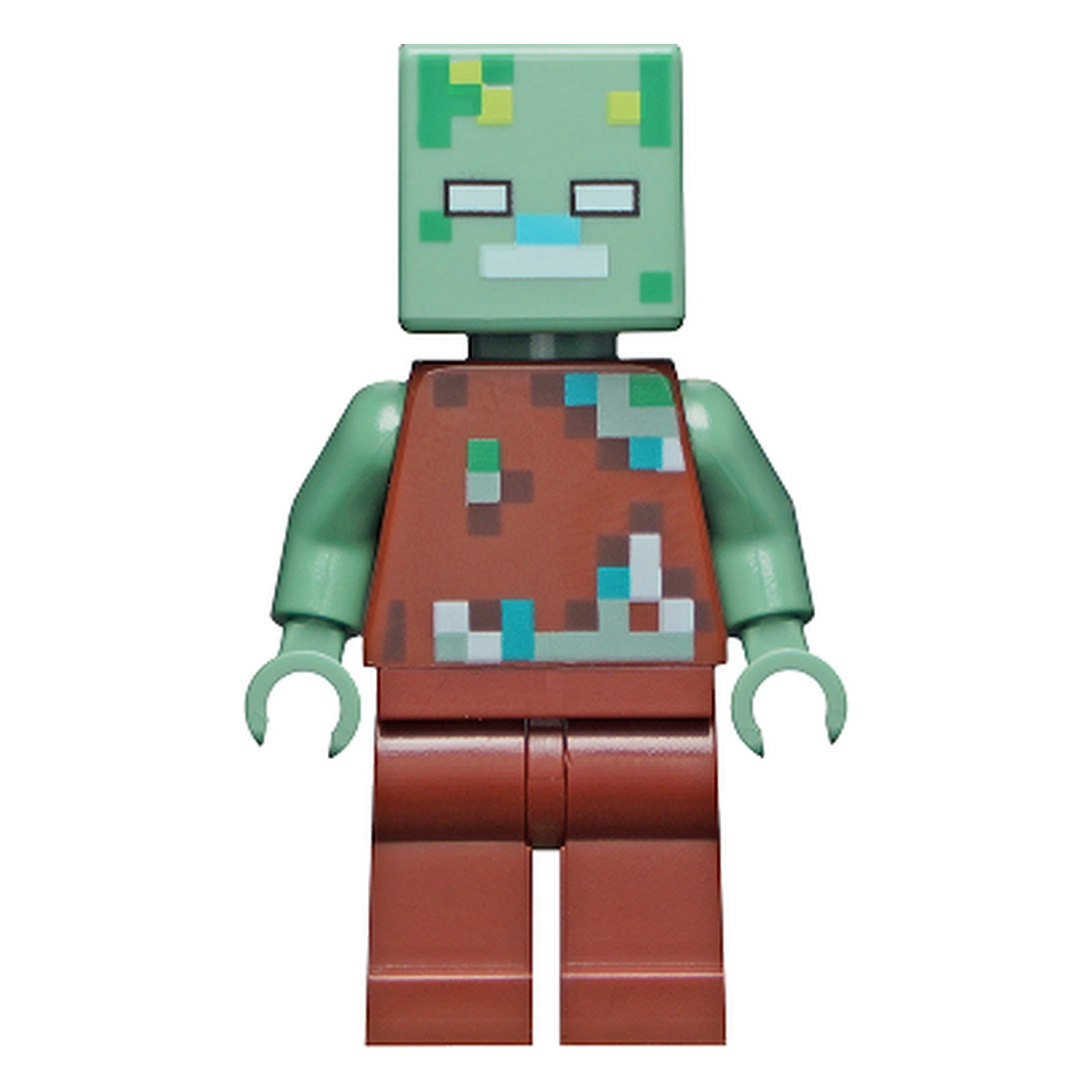 LEGO® Minifigur Drowned Zombie min088 – Gebr.