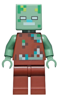 LEGO® Minifigur Drowned Zombie min088