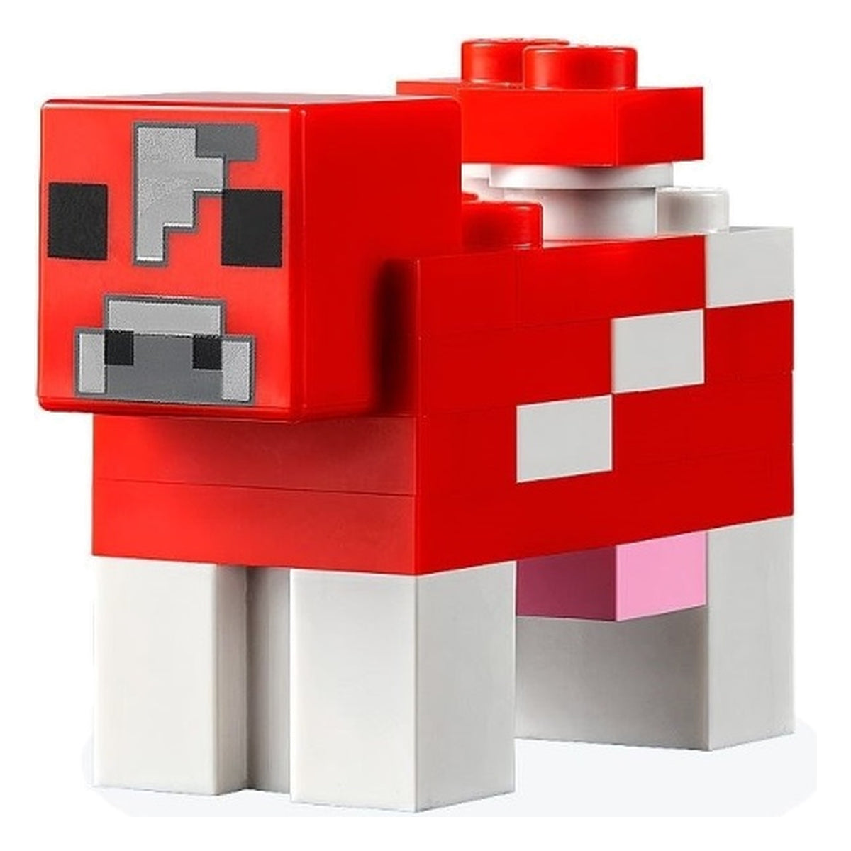 LEGO® Minifigur Minecraft Kuh (Mooshroom) minecow02c – Gebr.
