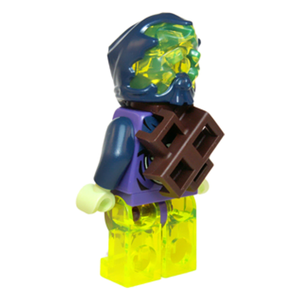 LEGO® Minifigur Ghost Ninja Hackler / Ghost Warrior Yokai (Scabbard) njo0144 – Gebr.
