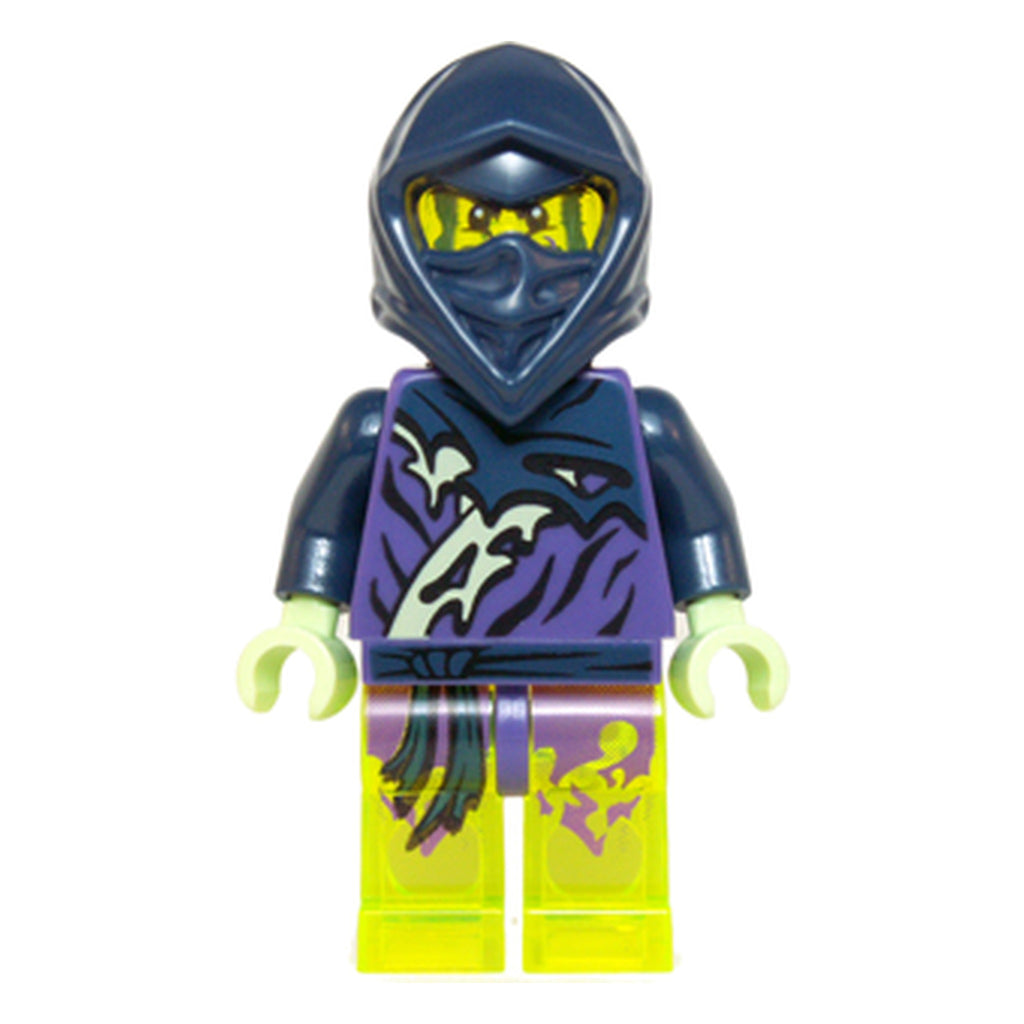 LEGO® Minifigur Ghost Ninja Hackler / Ghost Warrior Yokai (Scabbard) njo0144 – Gebr.