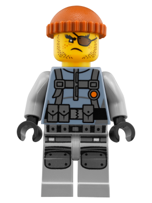 LEGO® Minifigur Shark Army Thug njo0356 – Gebr.