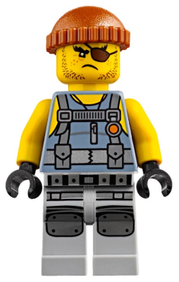 LEGO® Minifigur Shark Army Thug njo0380