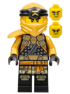 LEGO® NINJAGO Minifigur – Cole (Golden Ninja) – Crystalized