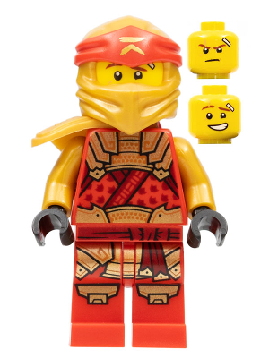 LEGO® NINJAGO Minifigur – Kai (Golden Ninja) – Crystalized