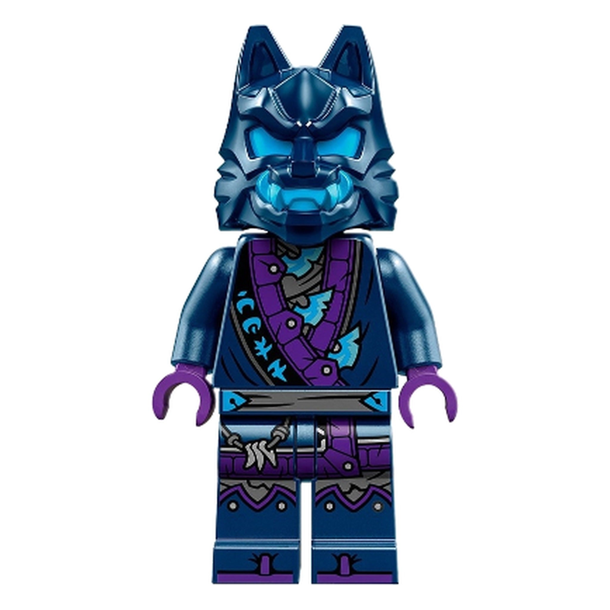 LEGO® Minifigur Wolf Mask Warrior njo0857 – Gebr.