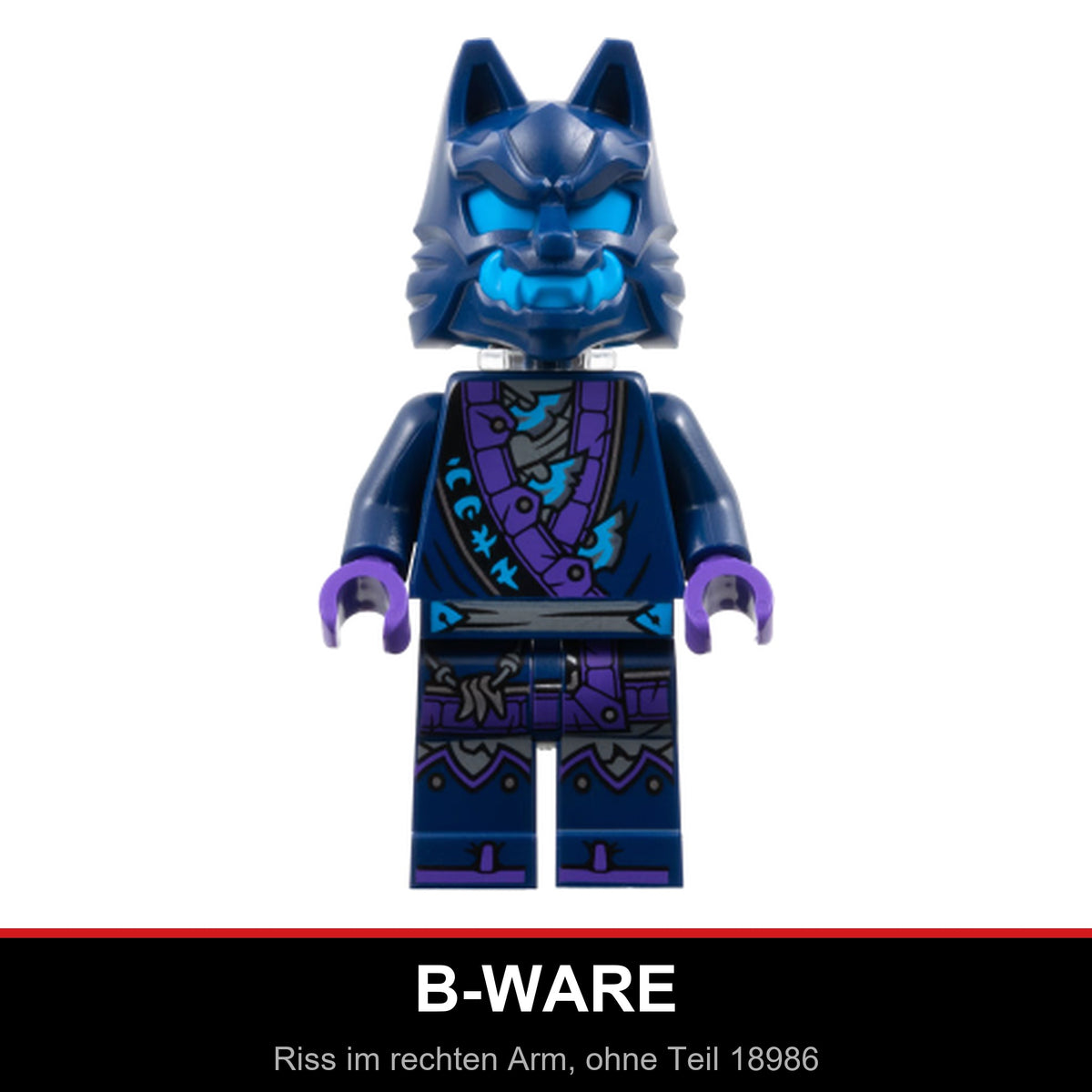 LEGO® Minifigur Wolf Mask Claw Warrior njo0869 – B-Ware