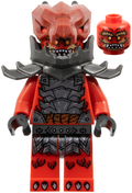 LEGO® NINJAGO Minifigur – Dragonian Warrior – Open Mouth with Teeth Parted