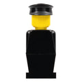 LEGO® Minifigur LEGOLAND Black Torso, Black Legs, Black Hat old011 – Gebr.