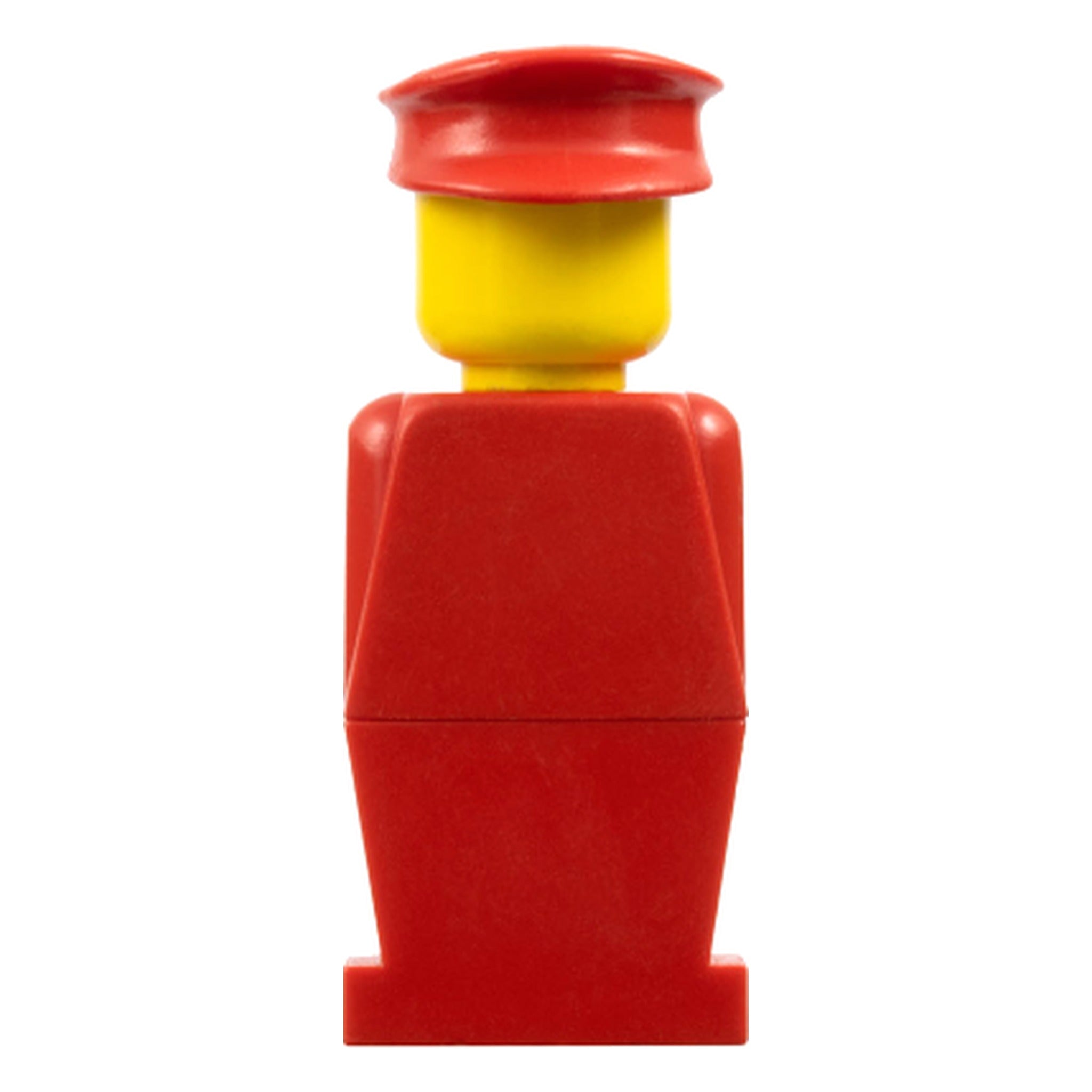 LEGO® Minifigur LEGOLAND Red Torso, Red Legs, Red Hat old025 – Gebr.