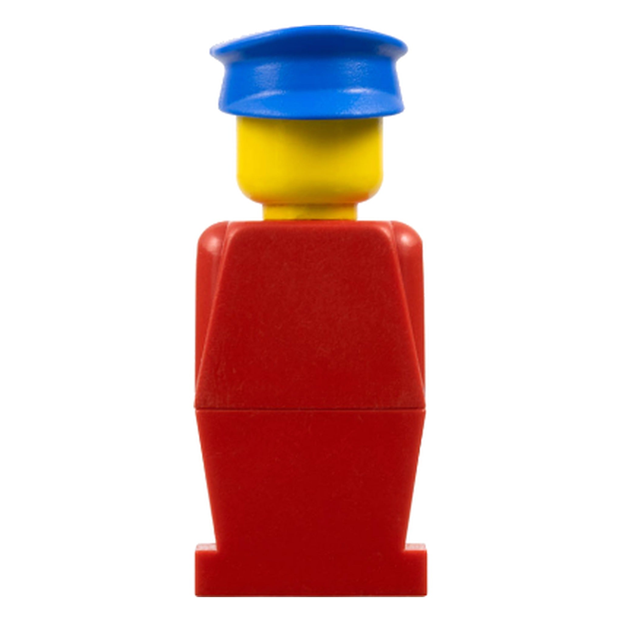LEGO® Minifigur LEGOLAND Red Torso, Red Legs, Blue Hat old031 – Gebr.