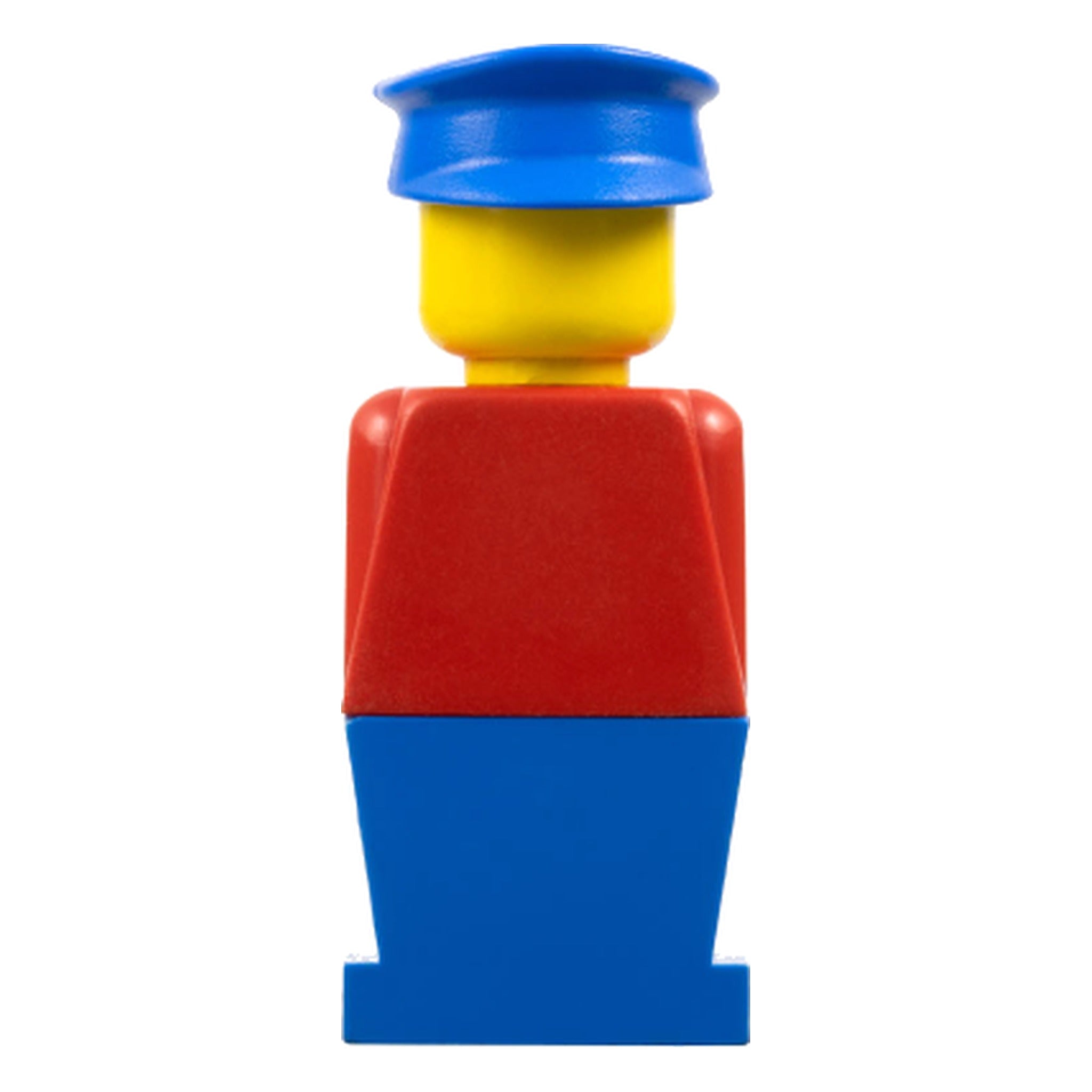 LEGO® Minifigur LEGOLAND Red Torso, Blue Legs, Blue Hat old033 – Gebr.