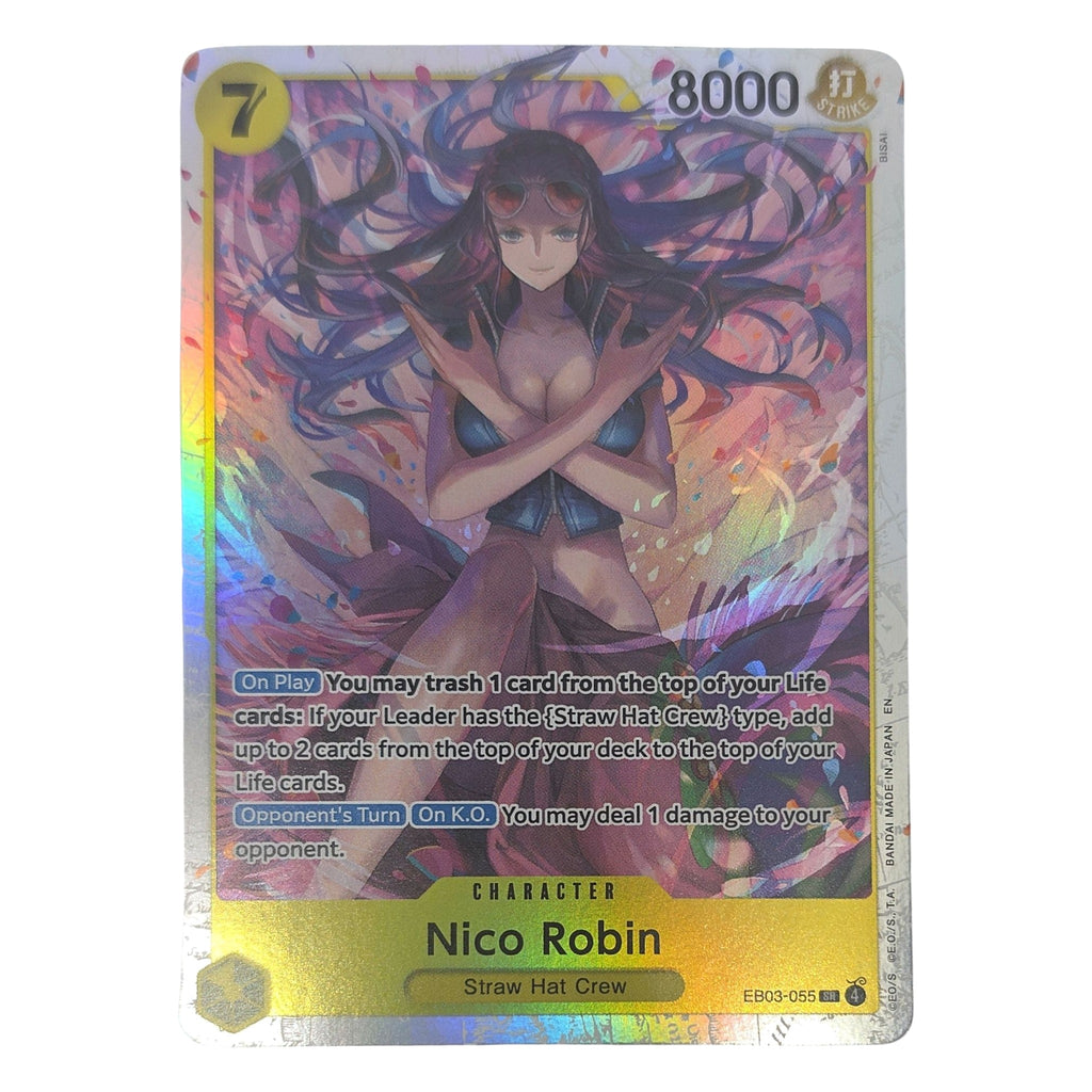 One Piece: Nico Robin – Heroines Edition (EB03-055 V.1) – Einzelkarte
