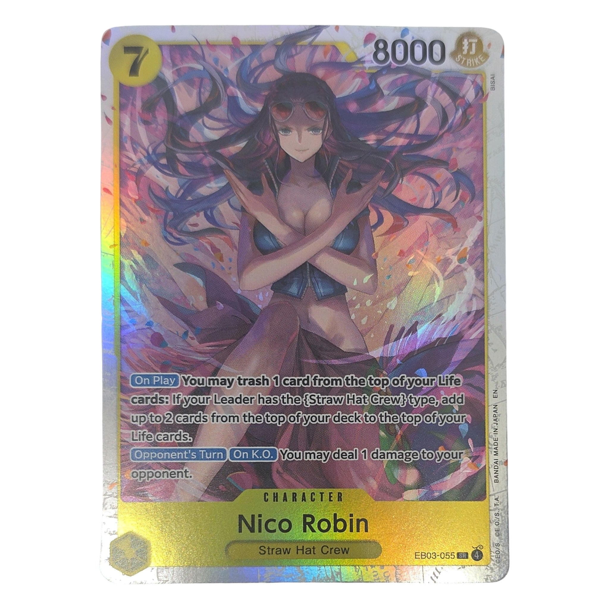 One Piece: Nico Robin – Heroines Edition (EB03-055 V.1) – Einzelkarte