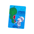 One Piece: Shueisha Natsucomi 2026 Metallic Promokarte – Watermelon Luffy