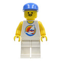 LEGO® Minifigur Surfbrett auf Ozean par031a – Gebr.