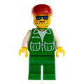 LEGO® Minifigur Jacke Grün pck002 – Gebr.
