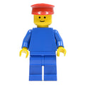 LEGO® Minifigur Plain Blue Torso with Blue Arms pln028 – Gebr.