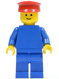 LEGO® Minifigur Plain Blue Torso with Blue Arms pln028
