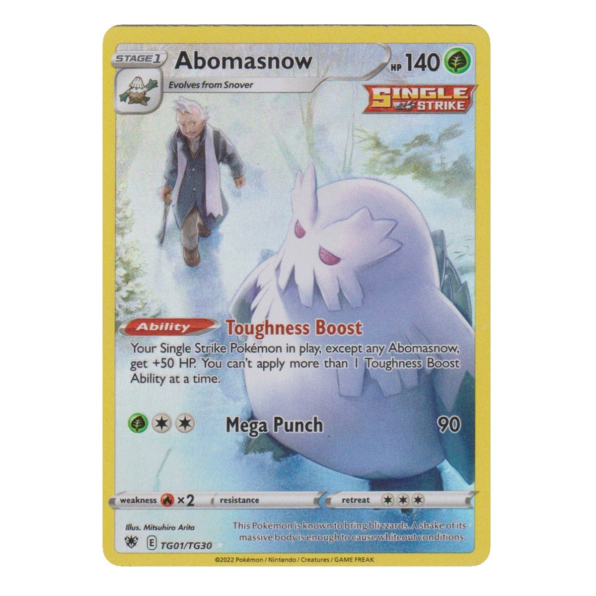 Pokémon: Abomasnow – Astralglanz (ASR TG01) – Einzelkarte