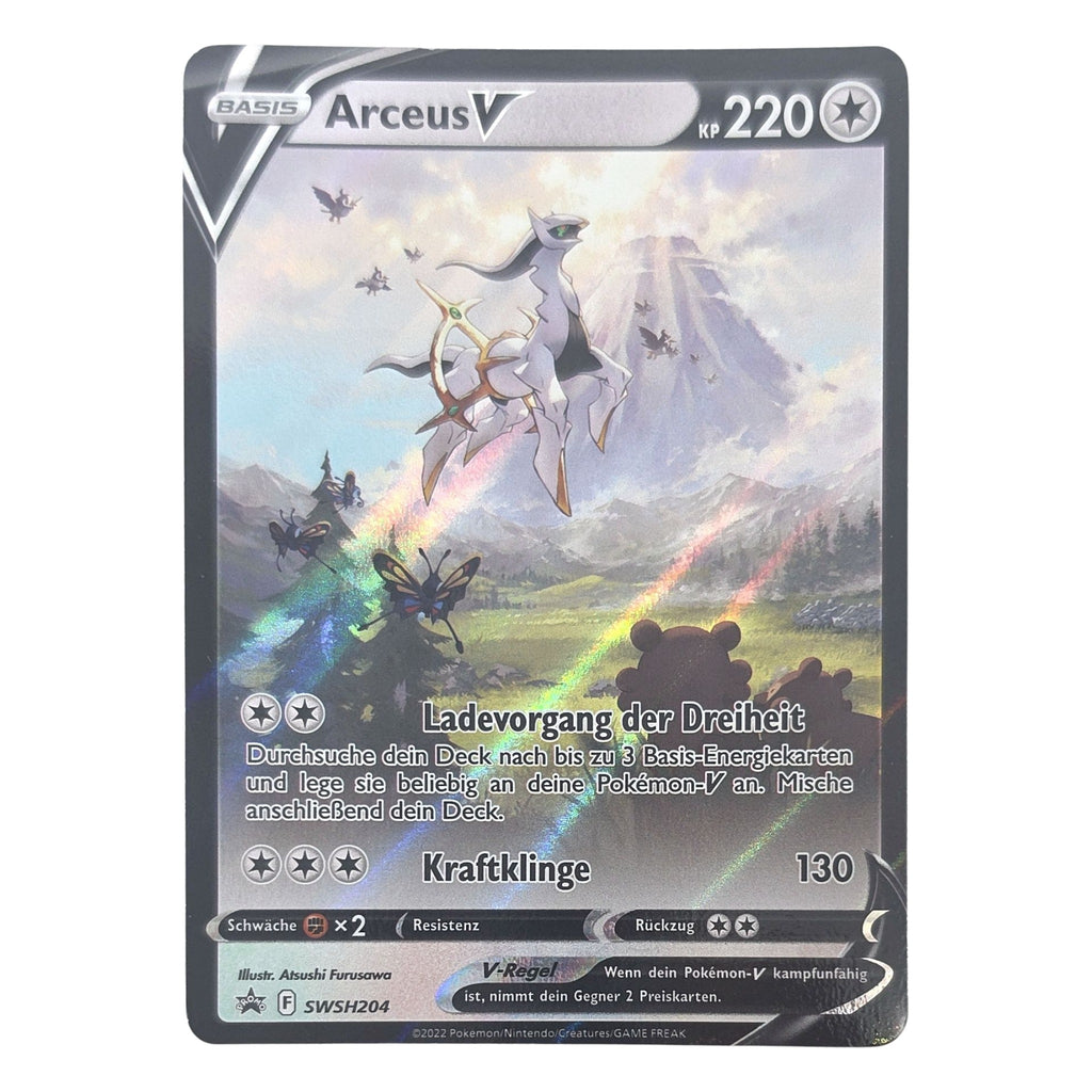 Pokémon: Arceus V – SWSH Black Star Promos (SWSH 204) – Einzelkarte
