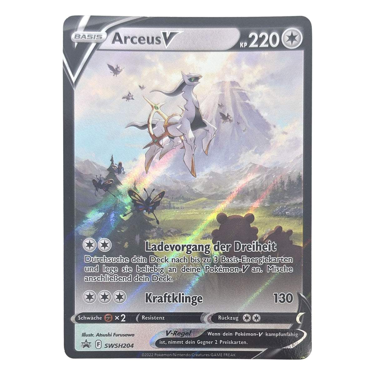 Pokémon: Arceus V – SWSH Black Star Promos (SWSH 204) – Einzelkarte