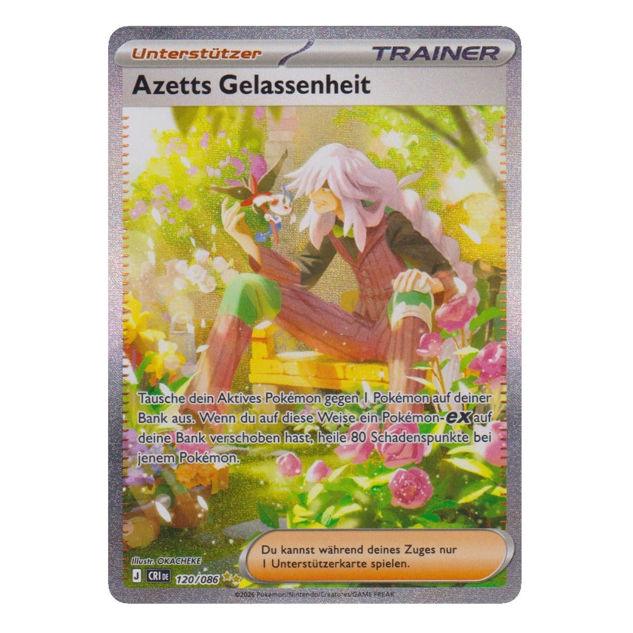 Pokémon: AZ's Calmness – Escalating Chaos (CRI 120) – Single Card