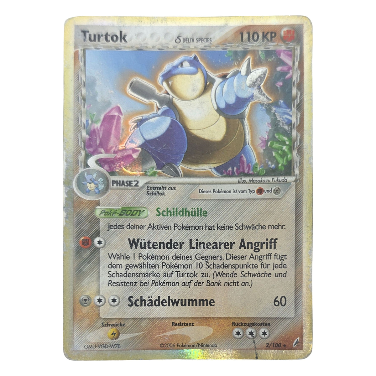 Pokémon: Turtok δ Delta Species – EX Crystal Guardians (CG 2) – Einzelkarte