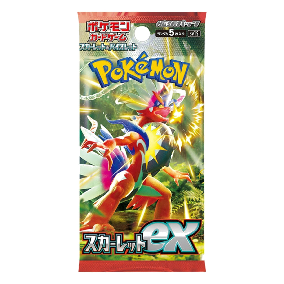 Pokémon: Booster sv1S Scarlet ex – Japanese