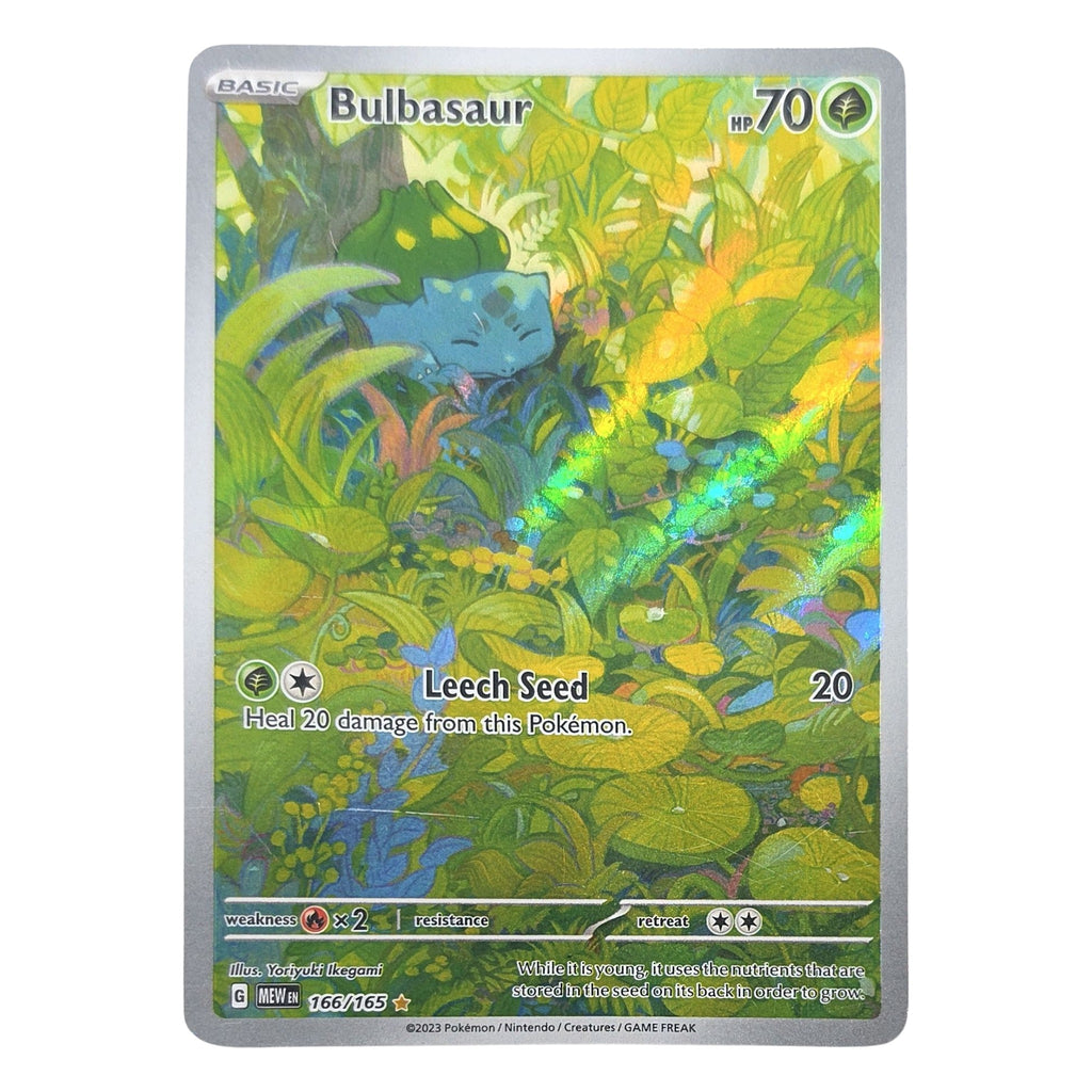 Pokémon: Bulbasaur – 151 (MEW 166) – Single Card