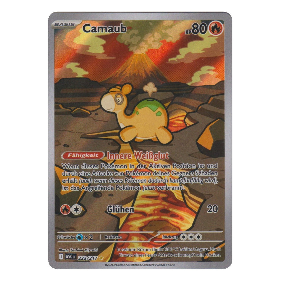 Pokémon: Camaub – Erhabene Helden (ASC 223) – Einzelkarte