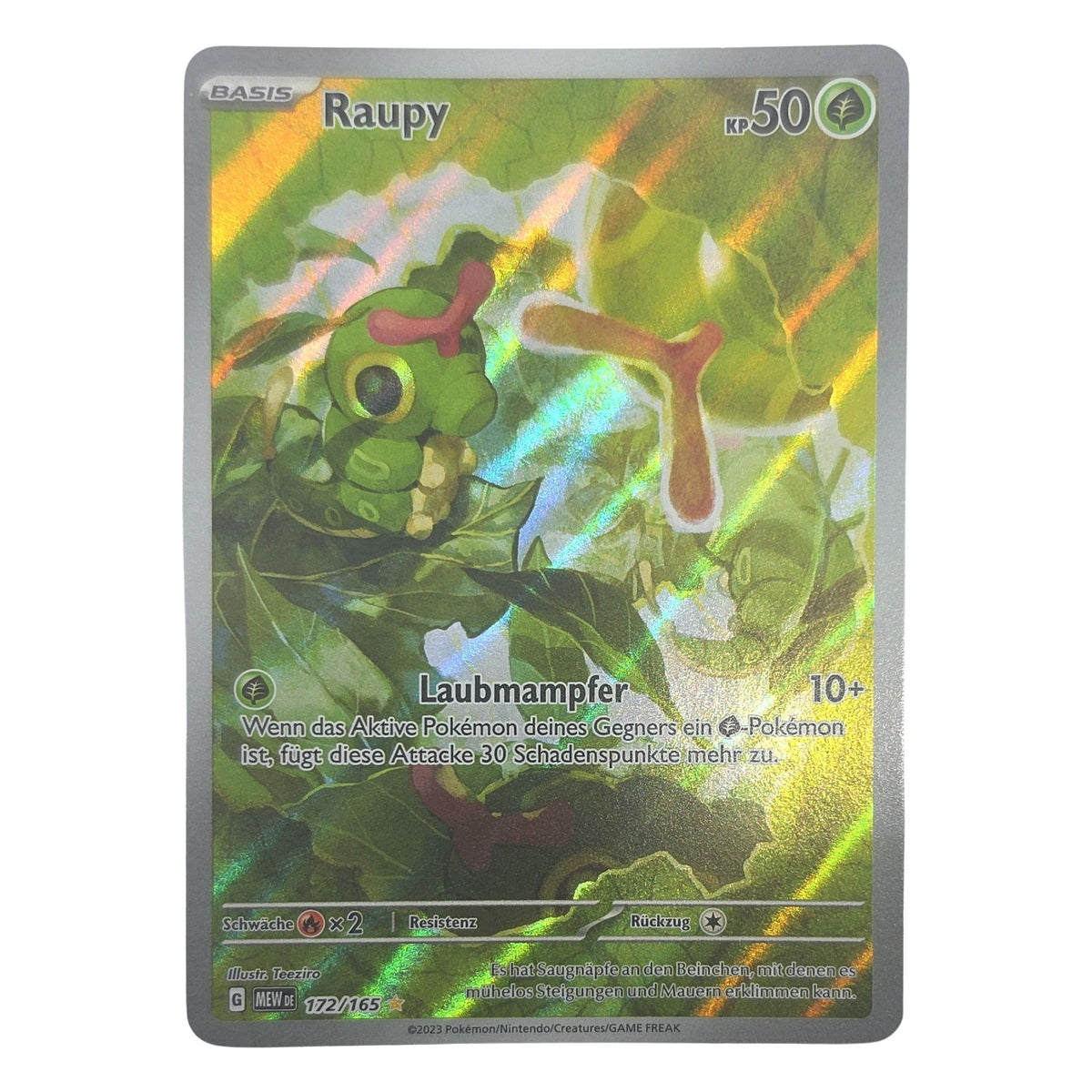 Pokémon: Raupy – 151 (MEW 172) – Einzelkarte