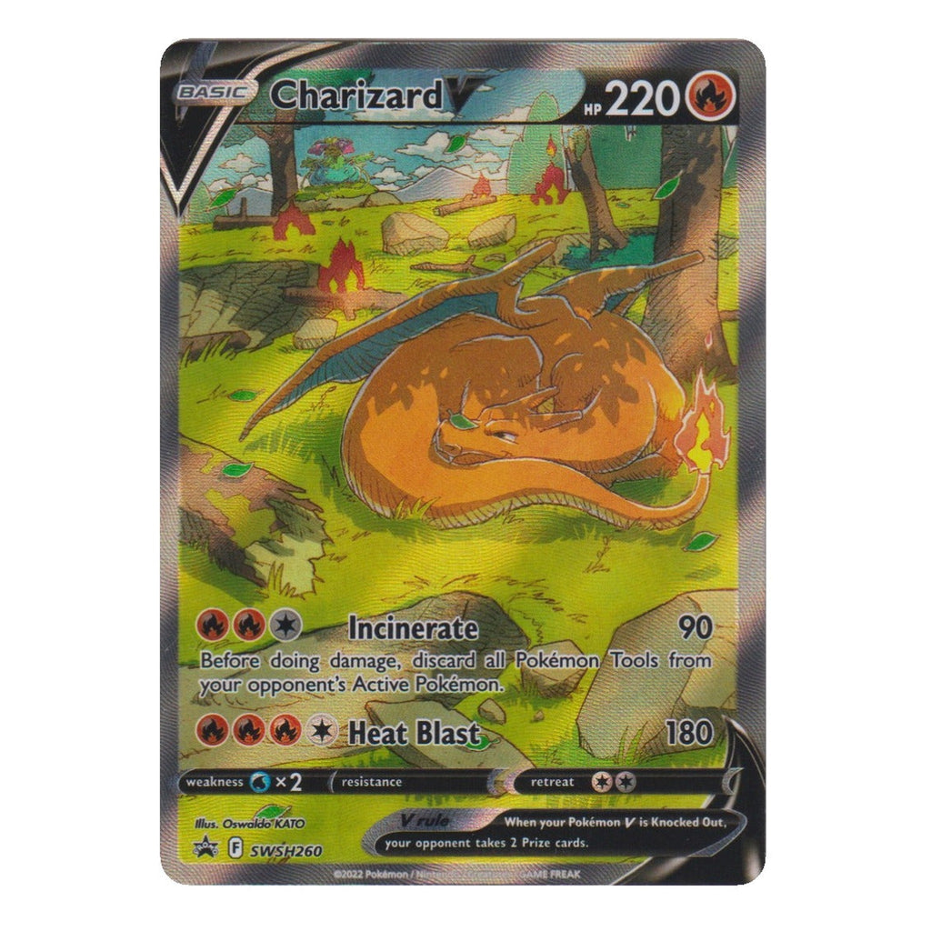 Pokémon: Charizard V – SWSH Promos (SWSH260) – Einzelkarte