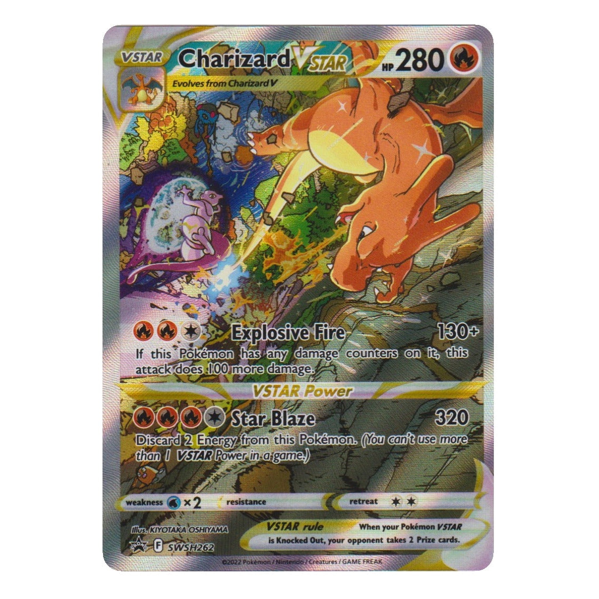Pokémon: Charizard VSTAR – SWSH Black Star Promos (SWSH 262) – Single Card