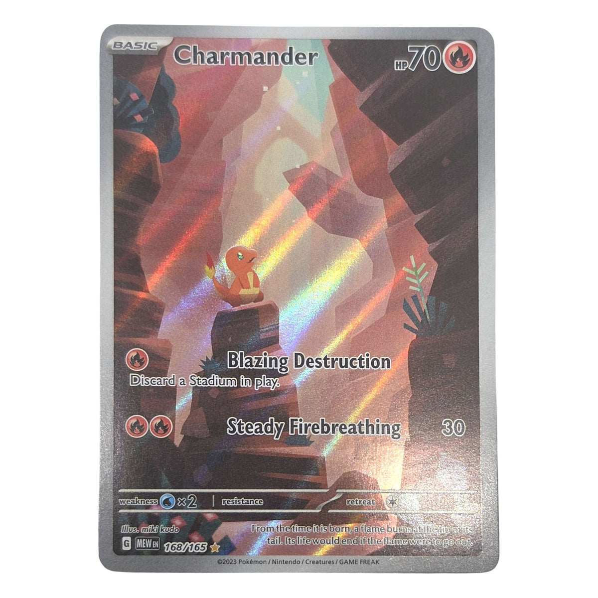 Pokémon: Charmander – 151 (MEW 168) – Einzelkarte