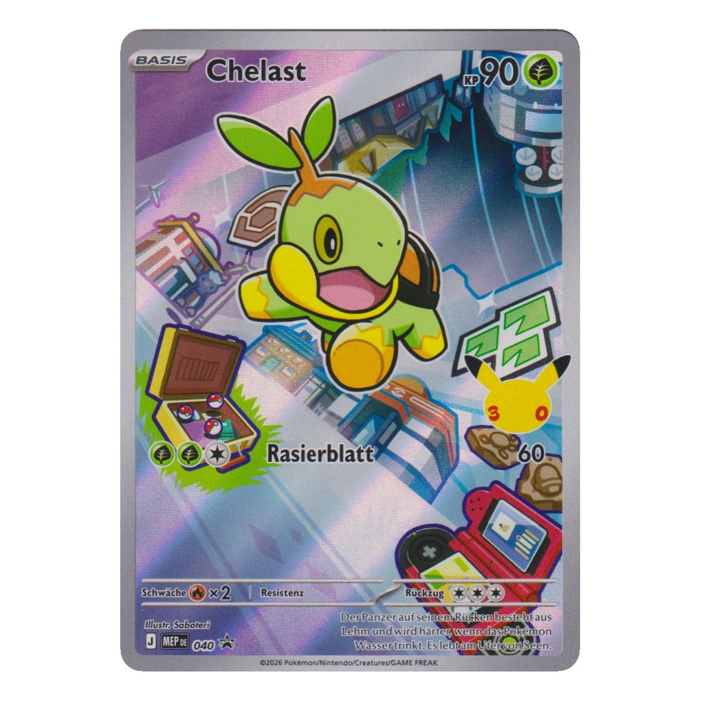 Pokémon: Tortipouss – MEP Black Star Promos (MEP 040) – Carte individuelle