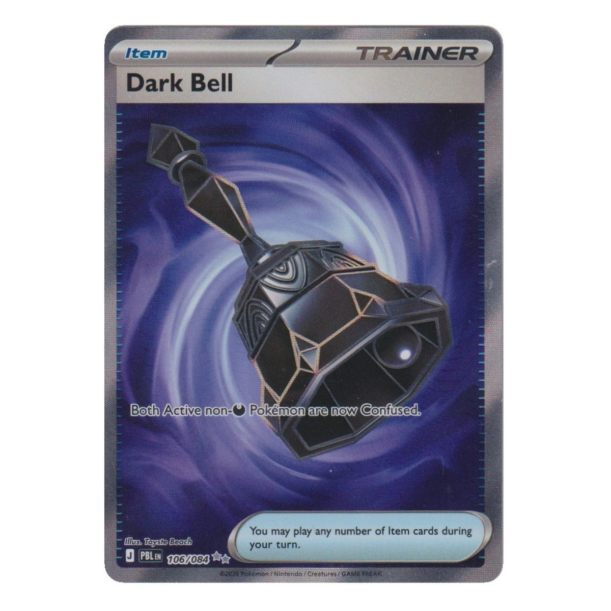 Pokémon: Dark Bell – Pitch Black (PBL 106) – Einzelkarte
