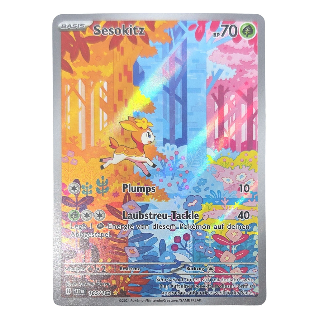 Pokémon : Vivaldaim – Énergie de la Création (TEF 165) – Carte individuelle