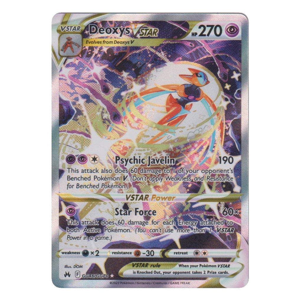 Pokémon: Deoxys VSTAR – Zenit der Könige (CRZ GG46) – Einzelkarte
